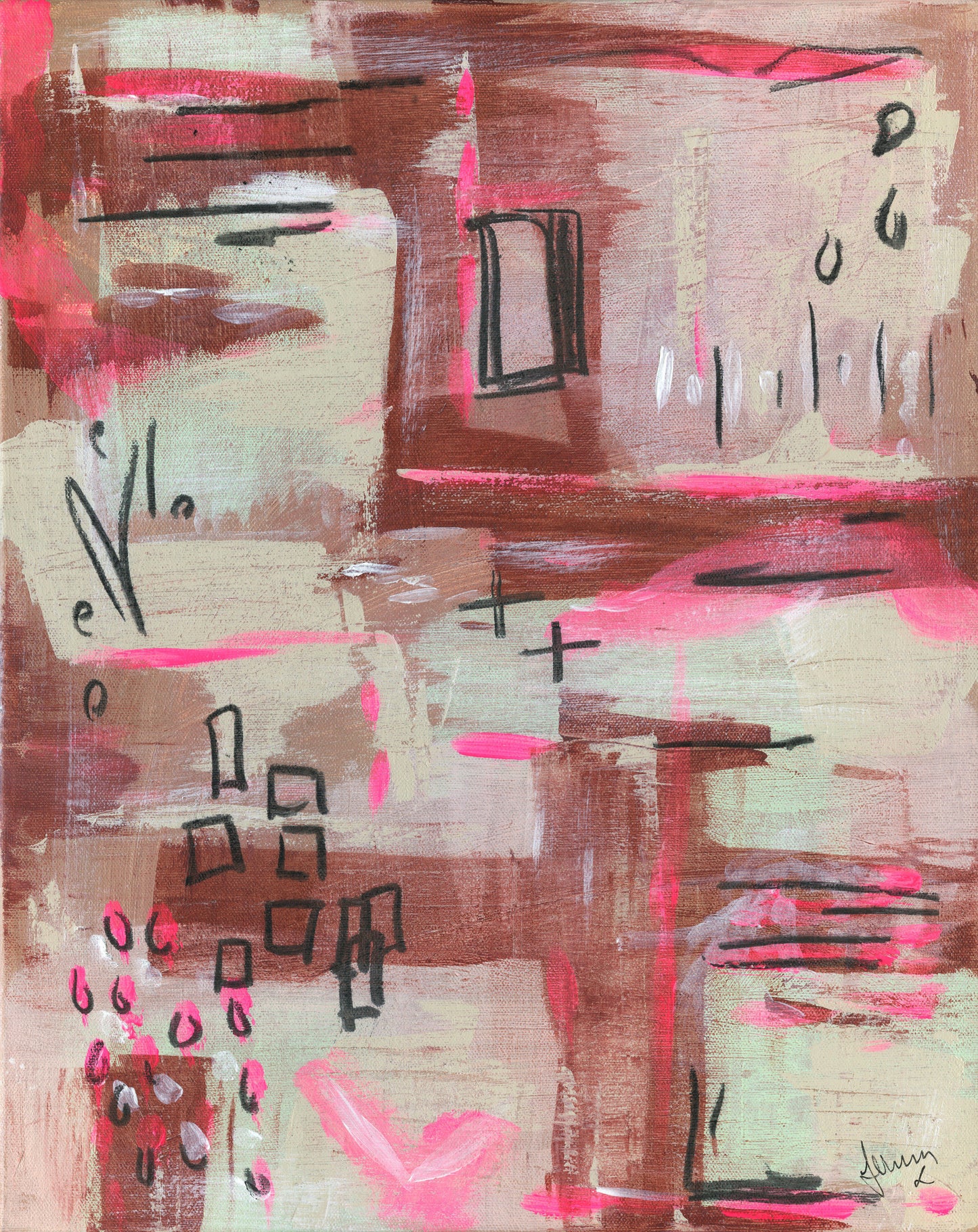 Autumn Kiss Painting