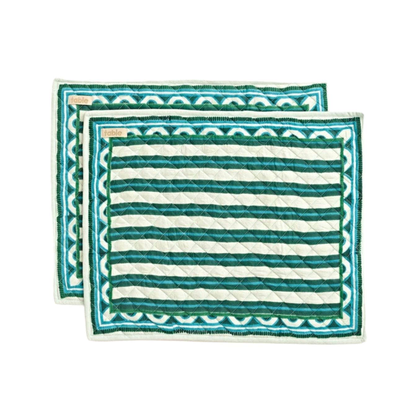 Set of Two Marino placemats