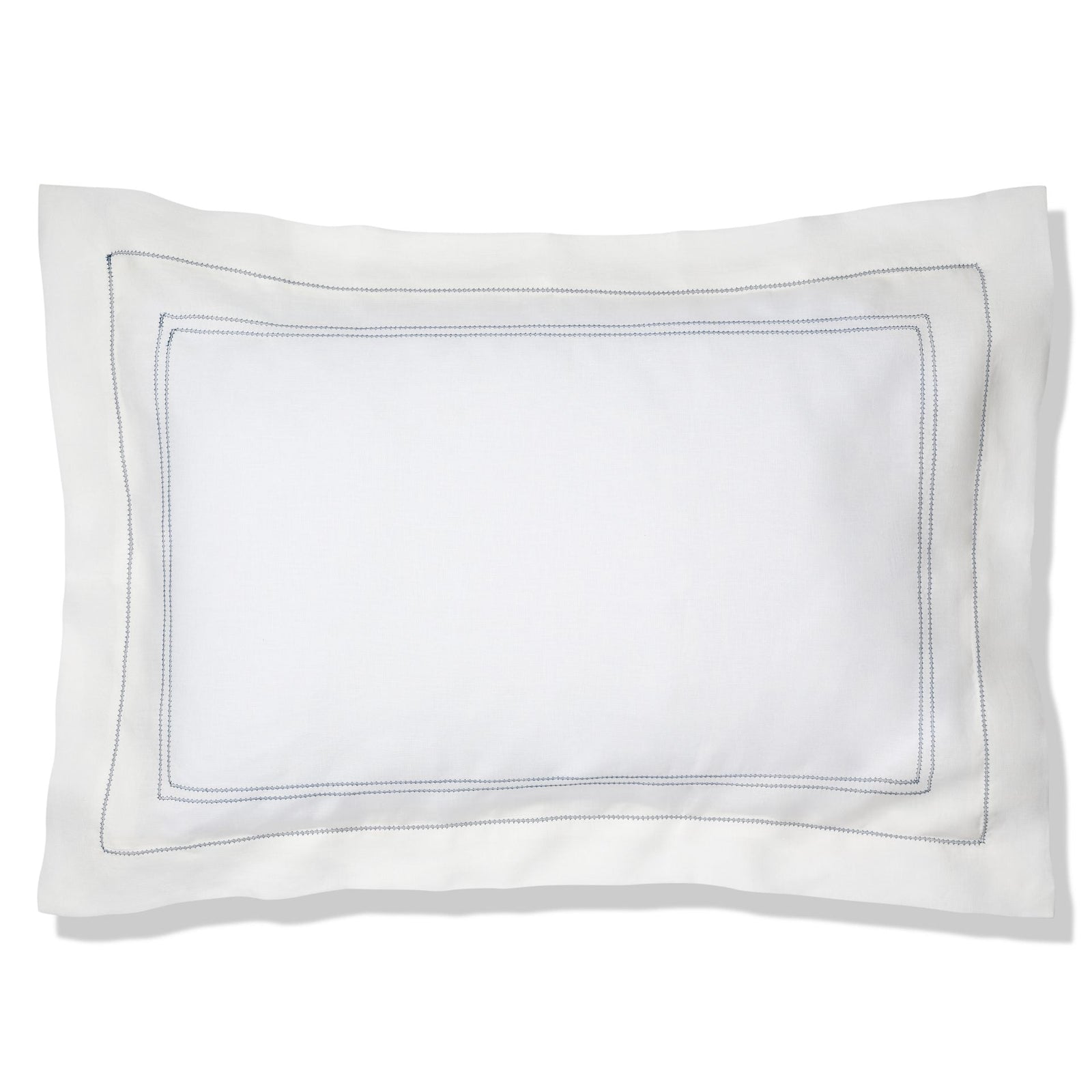 Pillowcase Hemstitch Prussian Blue