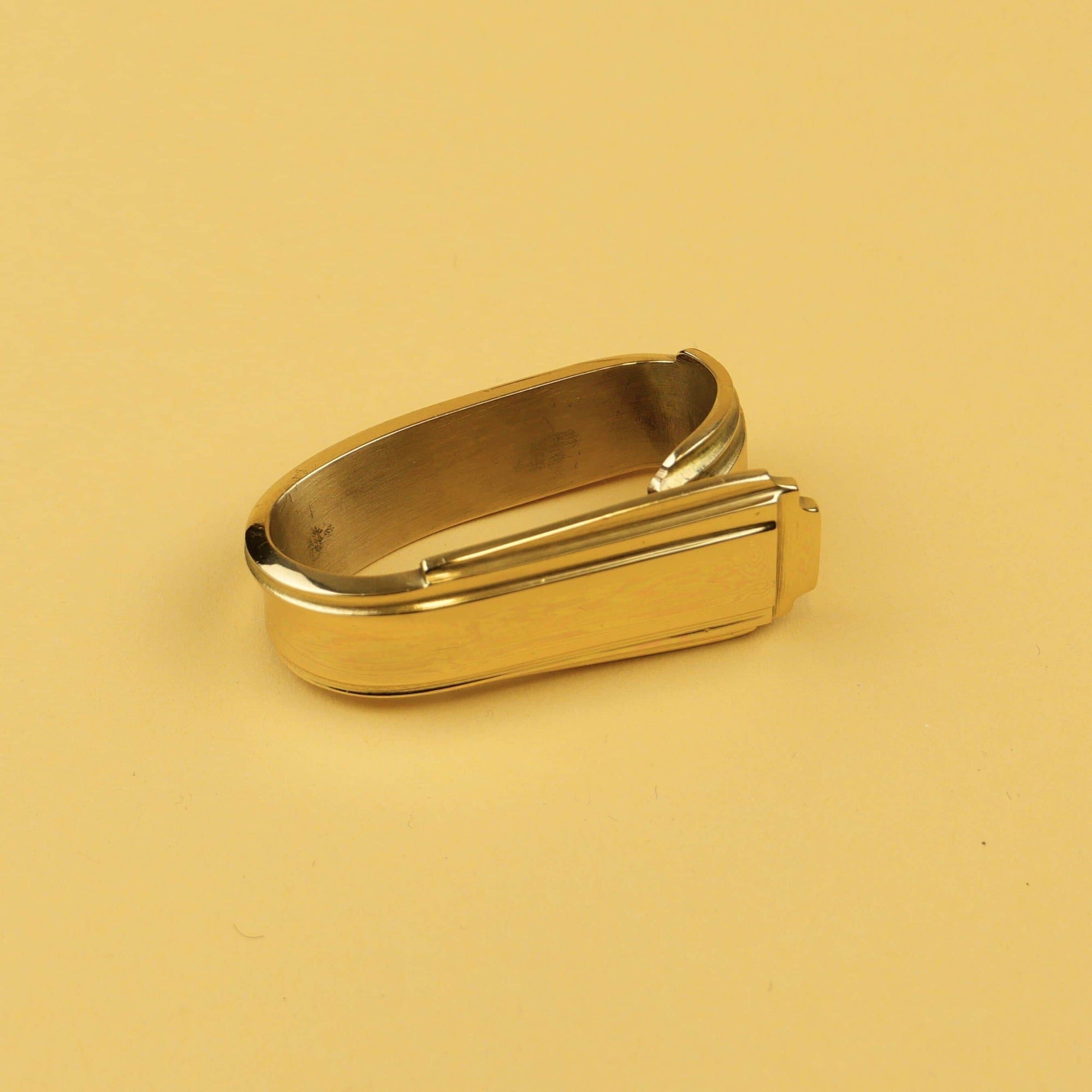 Brass Napkin Ring Art Deco Set of 4