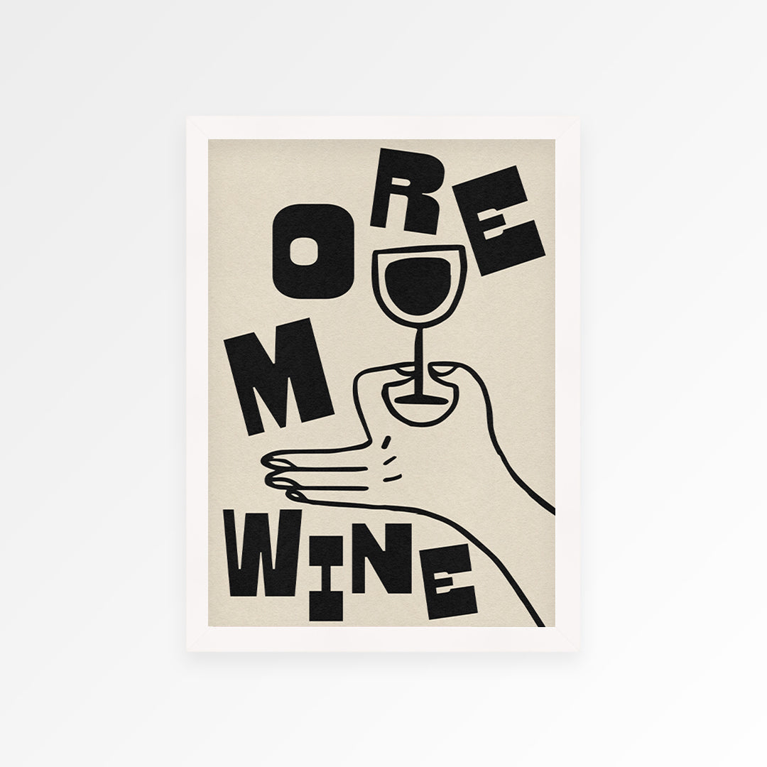 More Wine Print
