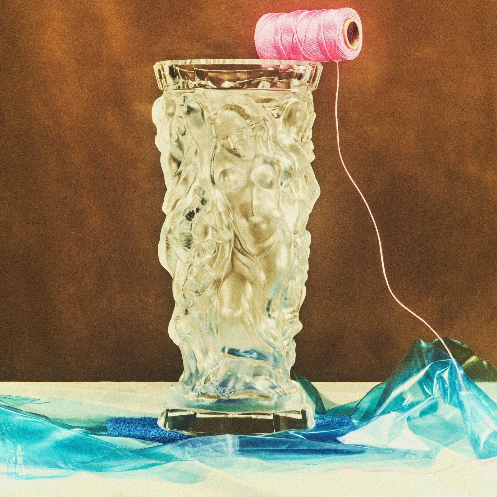 Michael Vase Clear Large