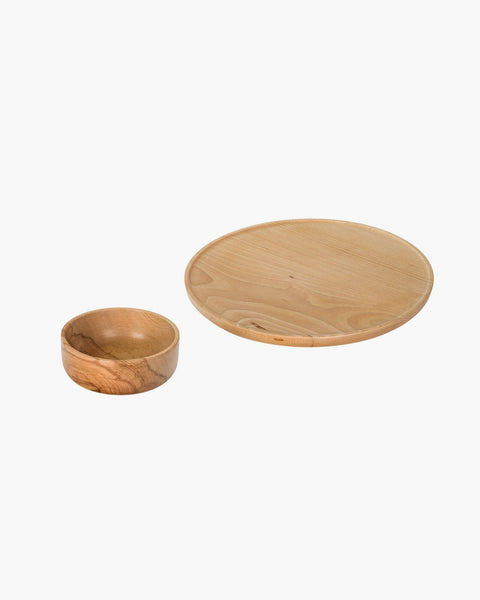Oul Serving Platter And Bowl