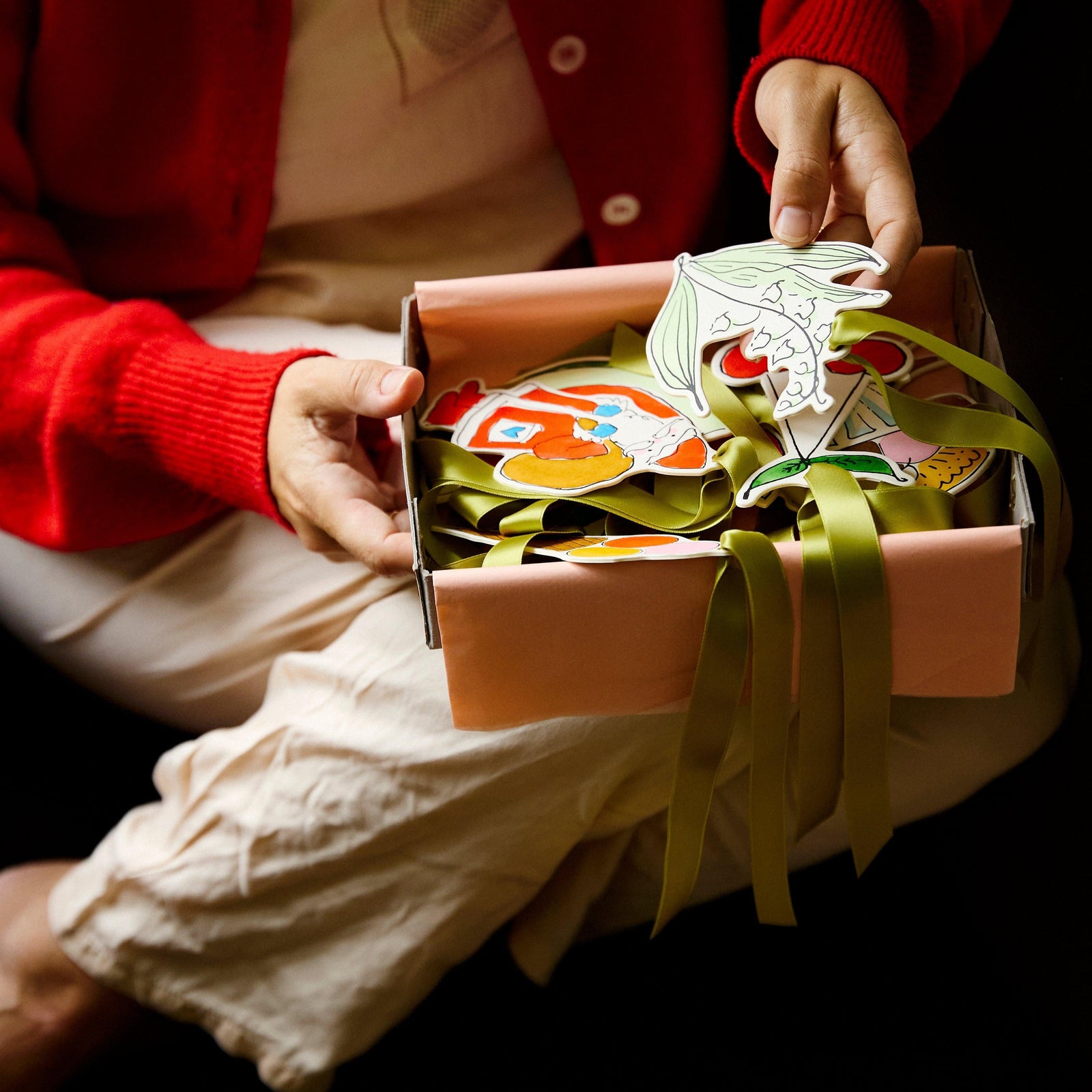 Box of Christmas Decorations (Festive)