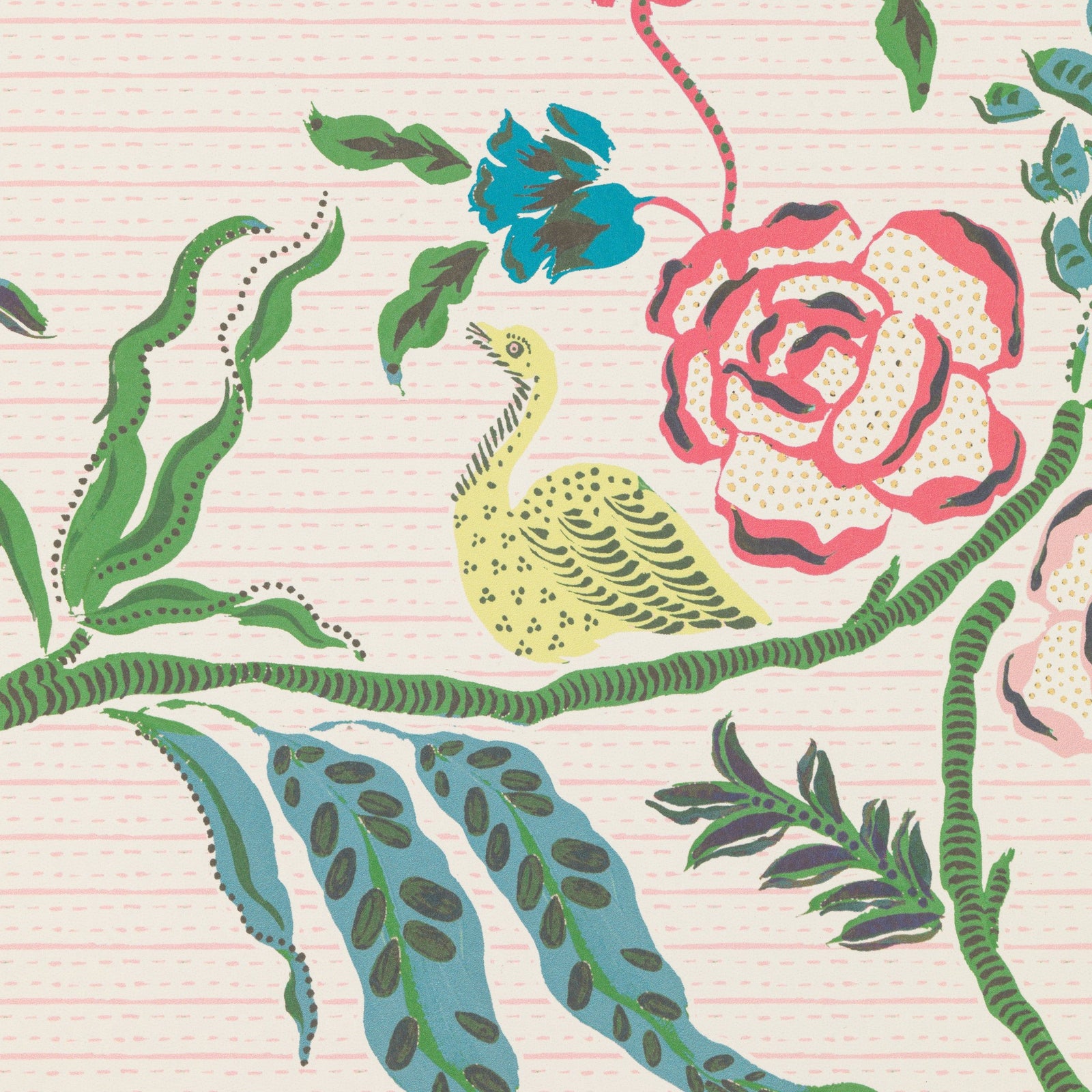 Eversley - Jade Rose (Wallpaper - 10m Roll)