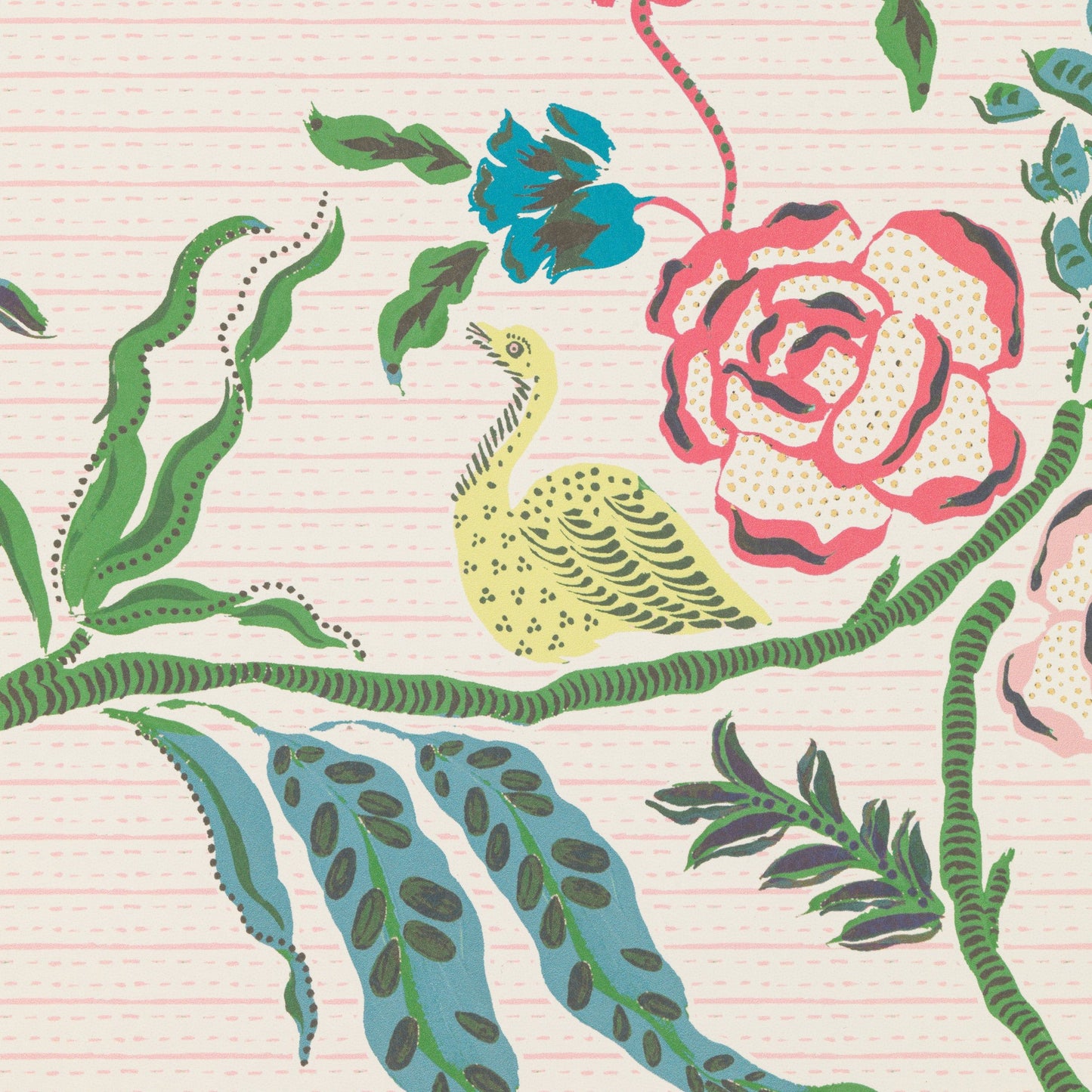 Eversley - Jade Rose (Wallpaper - 10m Roll)