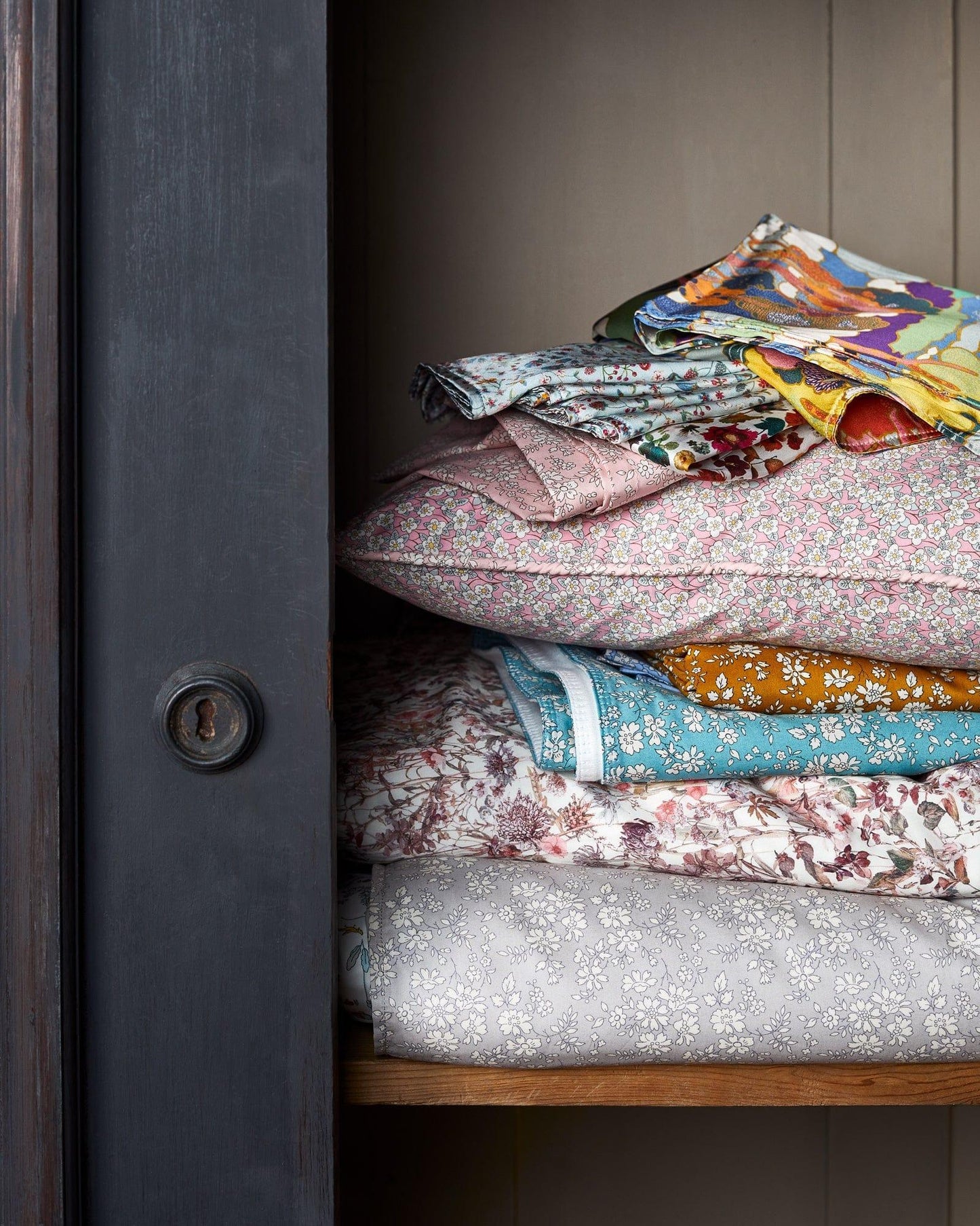 Silk Pillowcase Made With Liberty Fabric Prospect Road