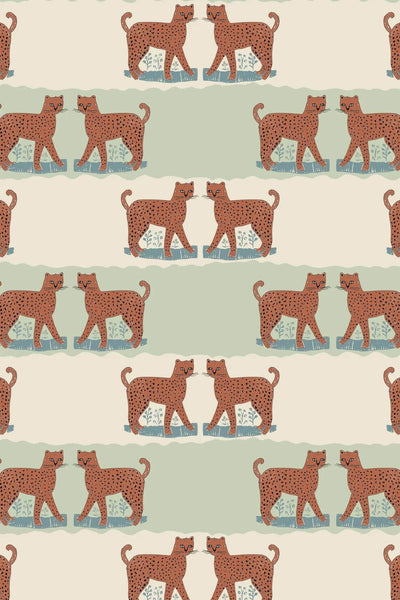 A Leopard Never Changes it's Spots Fabric