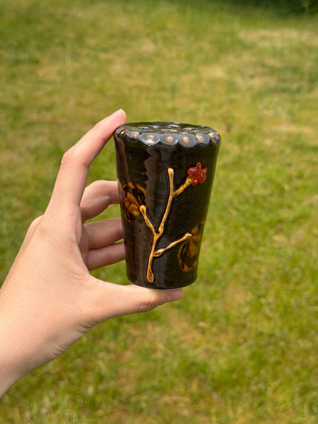 Pelargonium Vase - Black - #6