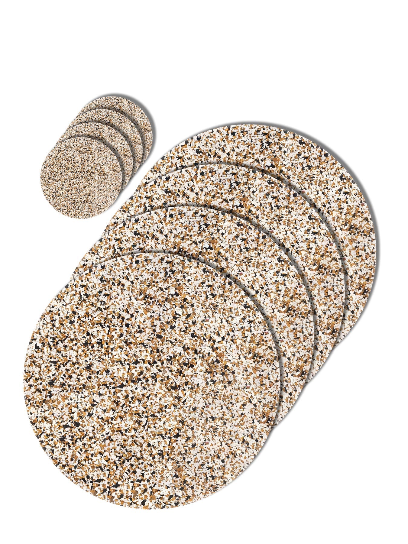 Speckled Cork Combo Set 3 -Black