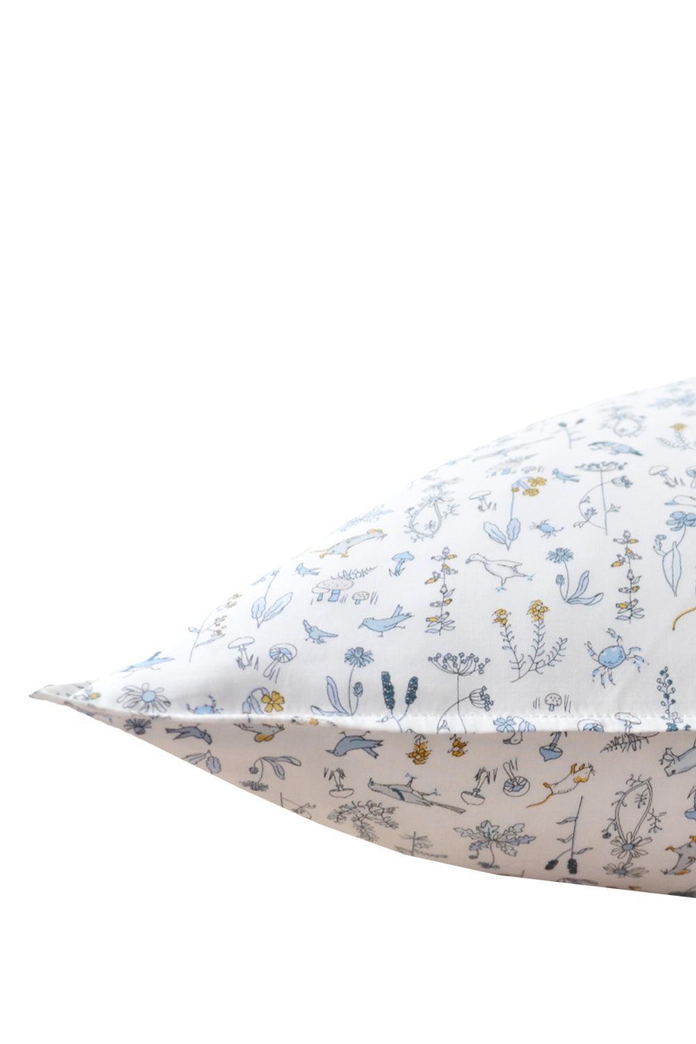 Bedding Made With Liberty Fabric Theo Blue