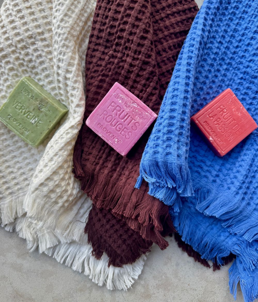 Waffle Towel Cielo