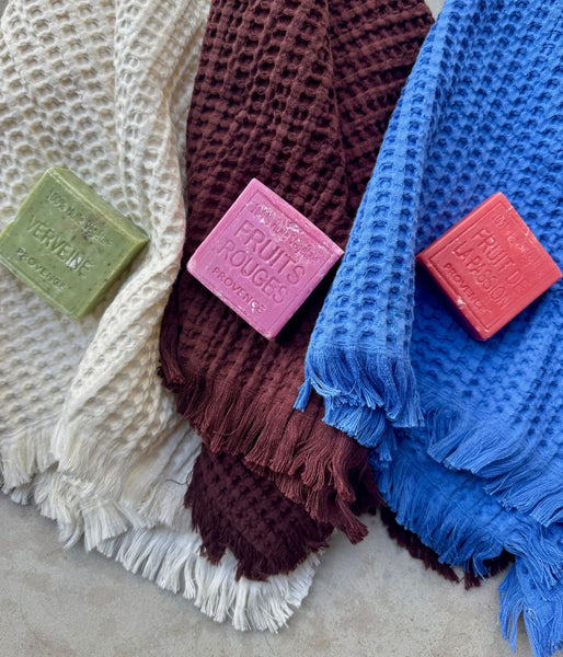 Waffle Towel Cielo