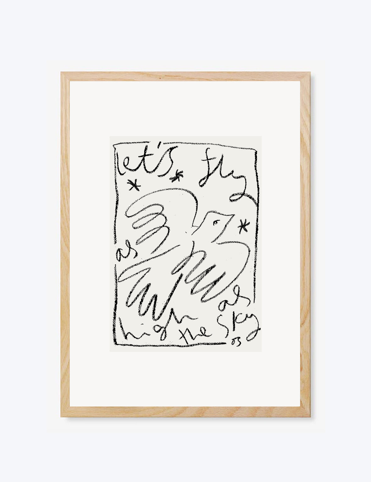 Let's Fly Print