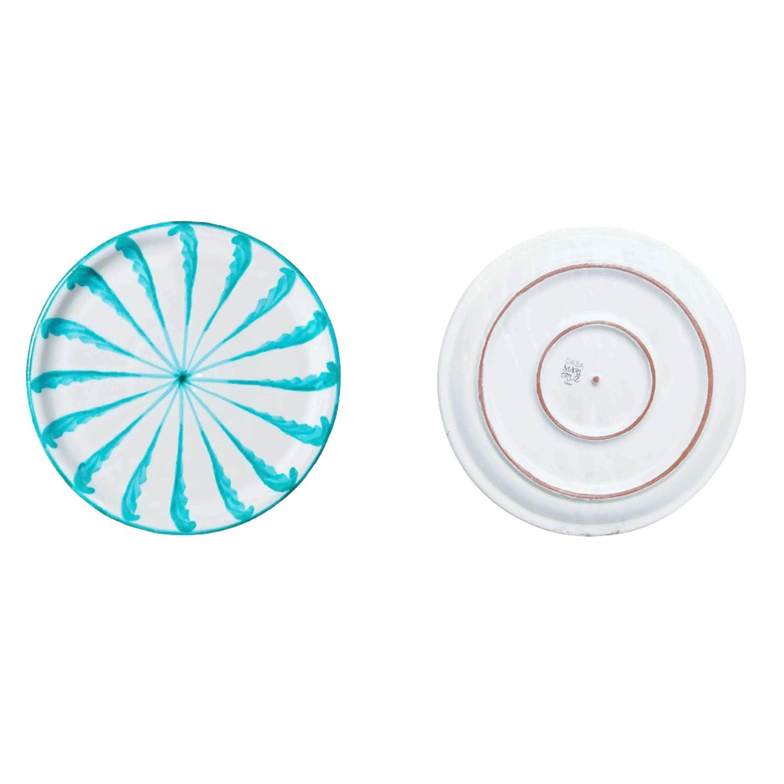 The Candy Cane Dinner Plate