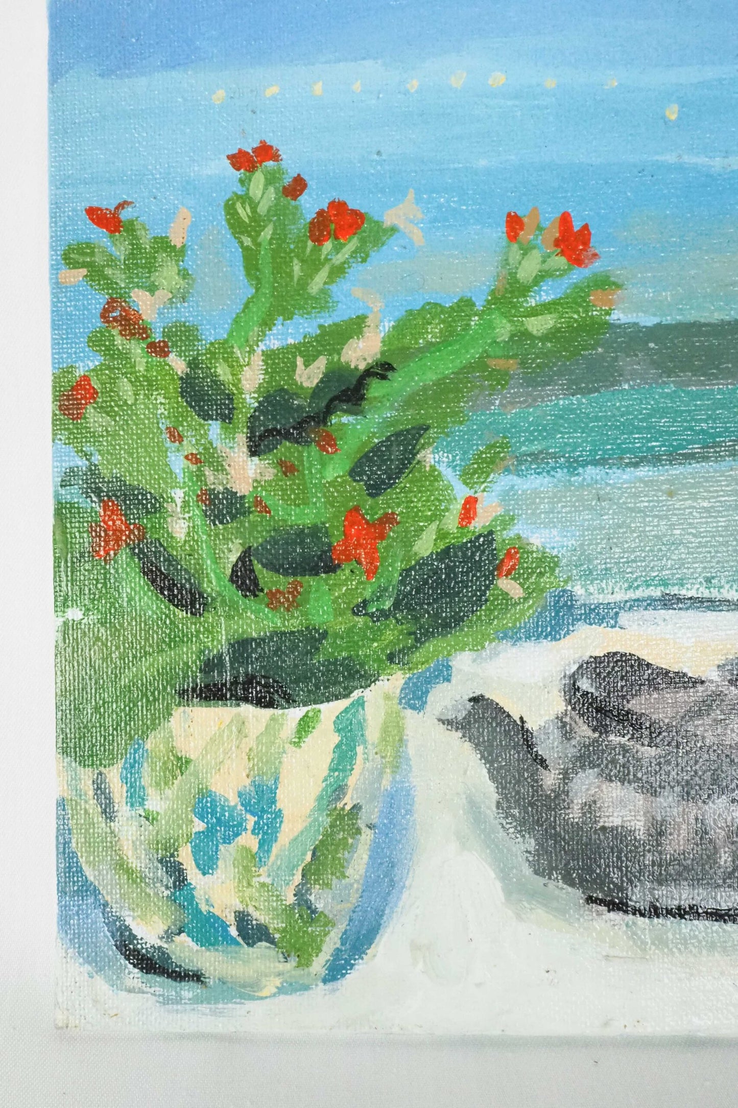 Oil on Board Painting