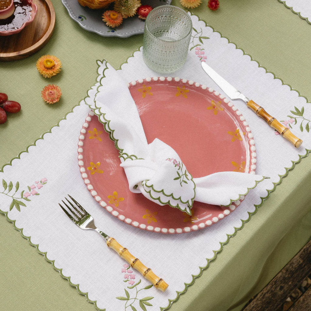 Primavera Hand-Painted Dinner Plate (Set of 2)