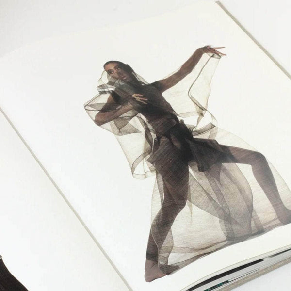 Irving Penn regards the work of Issey Miyake