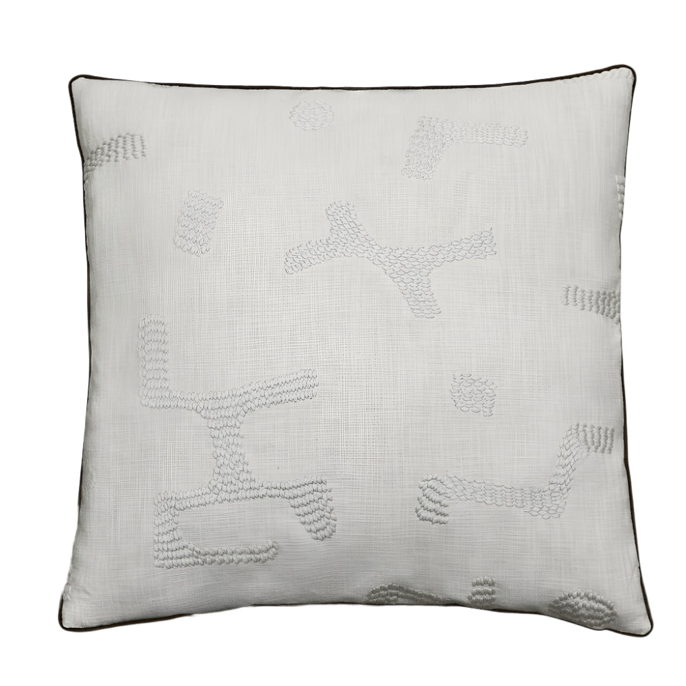 Raphia Cushion, Powder