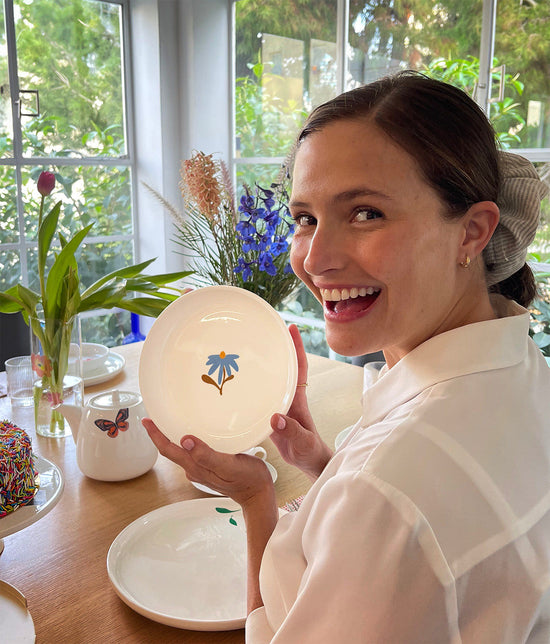 Vintage Flower Set - Mix DIY Plate Sticker Decoration