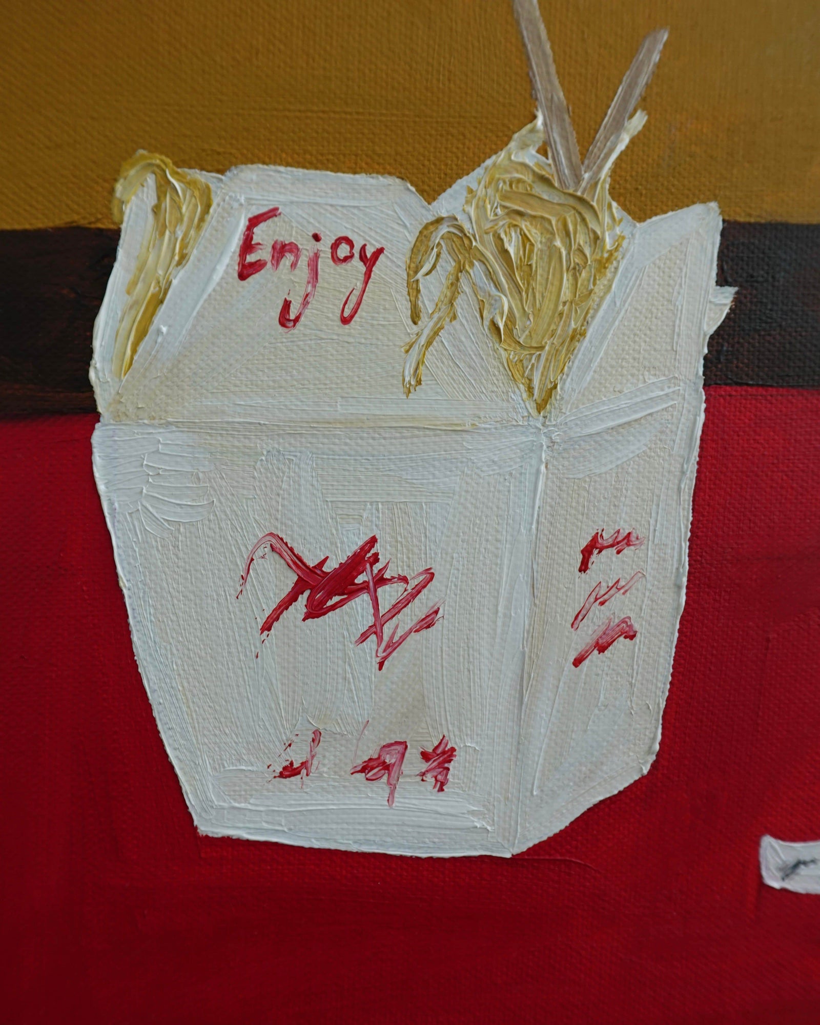 Take Out and Movies Painting
