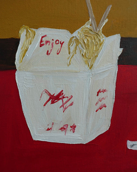 Take Out and Movies Painting