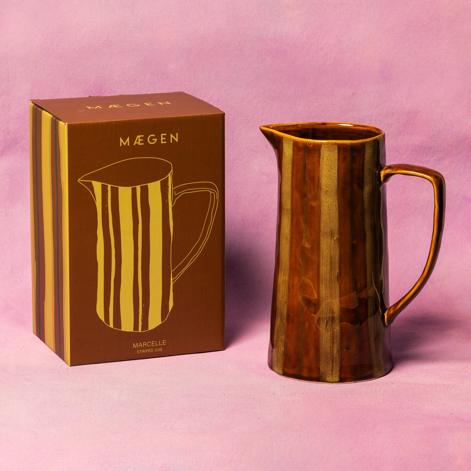 Ochre | Brown Jug