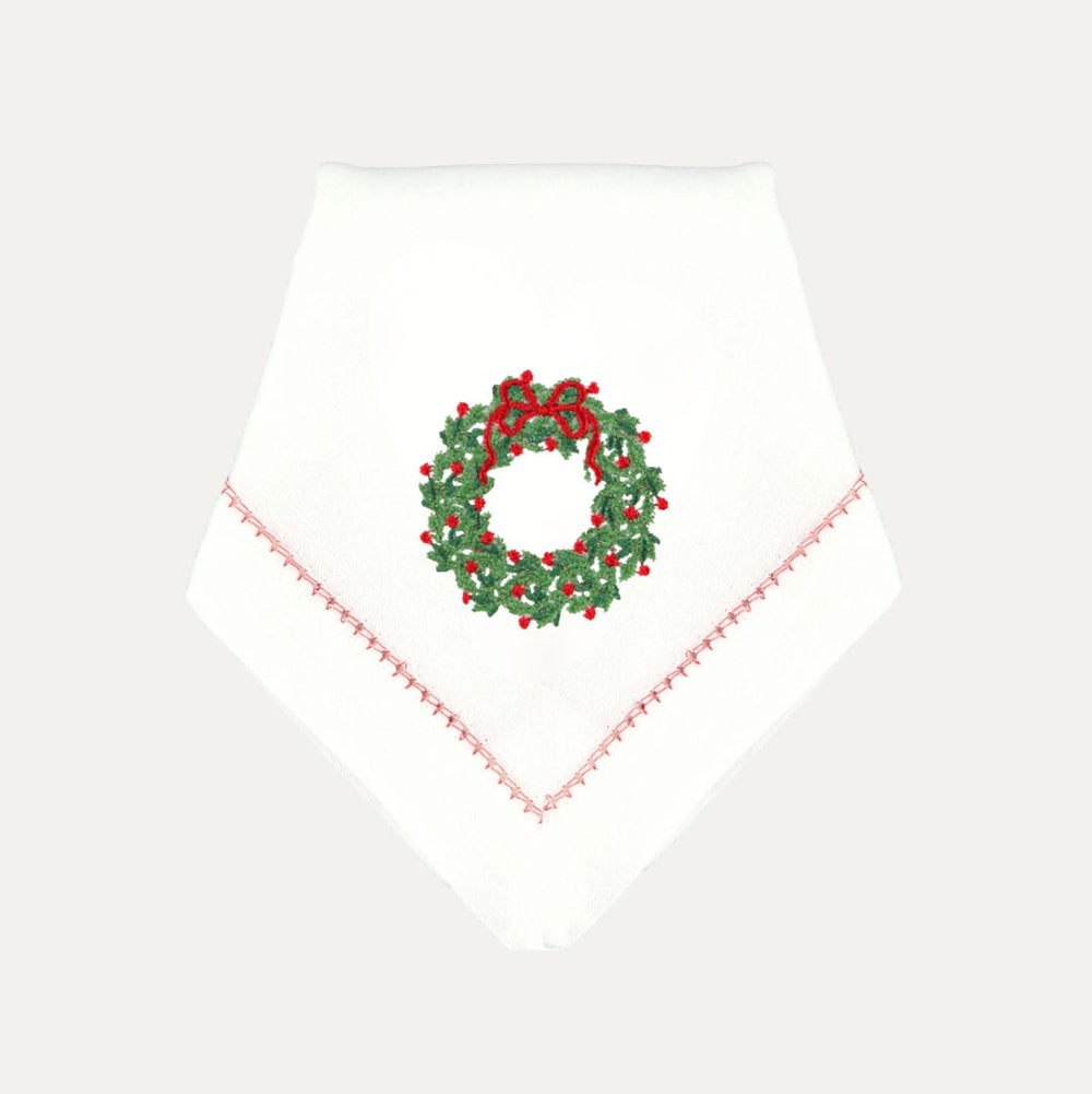 Christmas Wreath Napkin