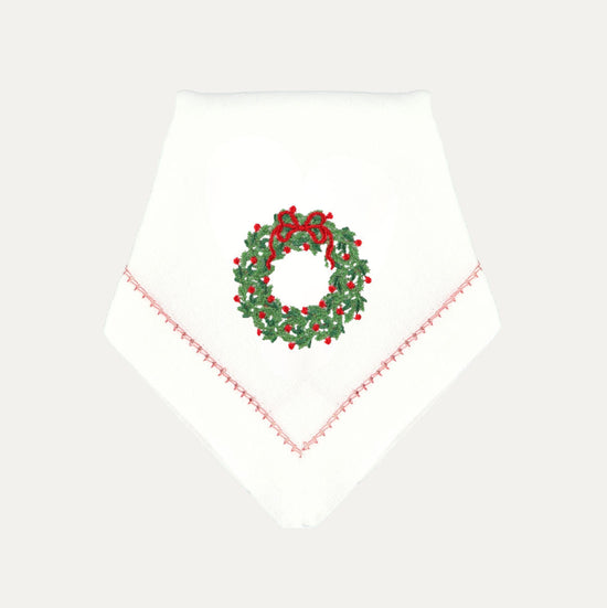 Christmas Wreath Napkin