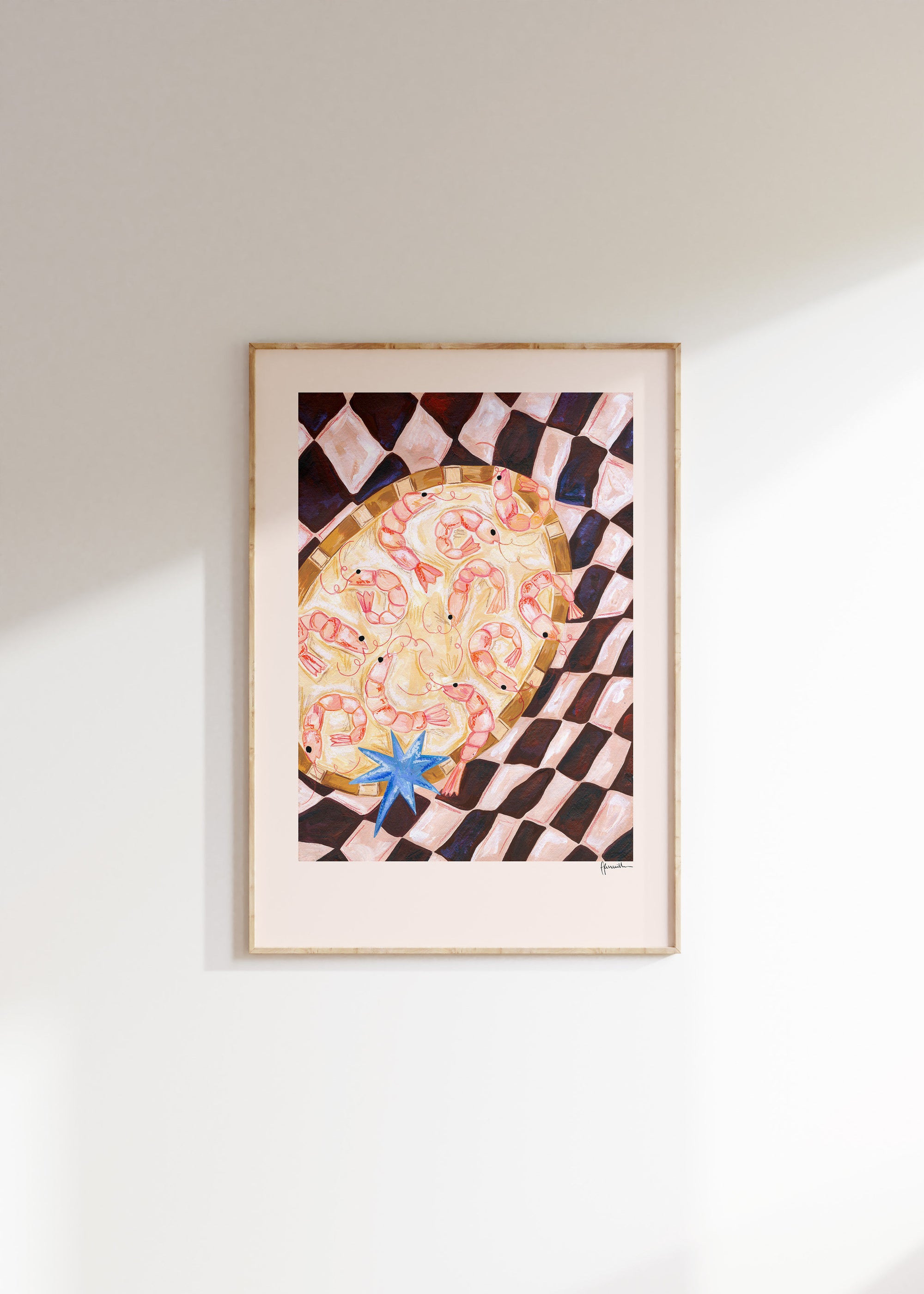 Prawn Party Print