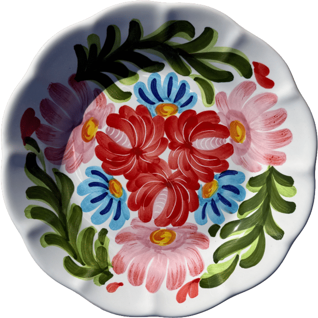 Campo Plate, Red - 20cm