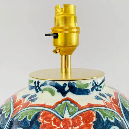 Antique Makkum Lamp