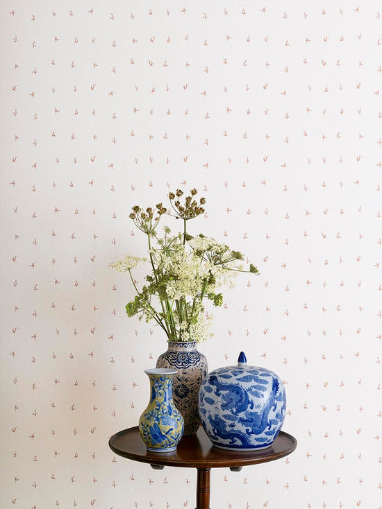 Teacup Corals Wallpaper - PETITE