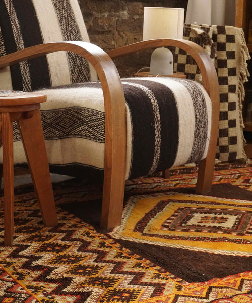 Vintage Moroccan Taznakht Rug 255/140 cm