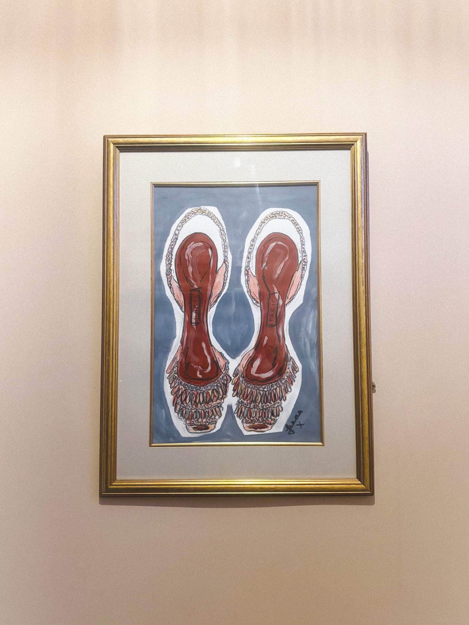 To Be A Showgirl Painting