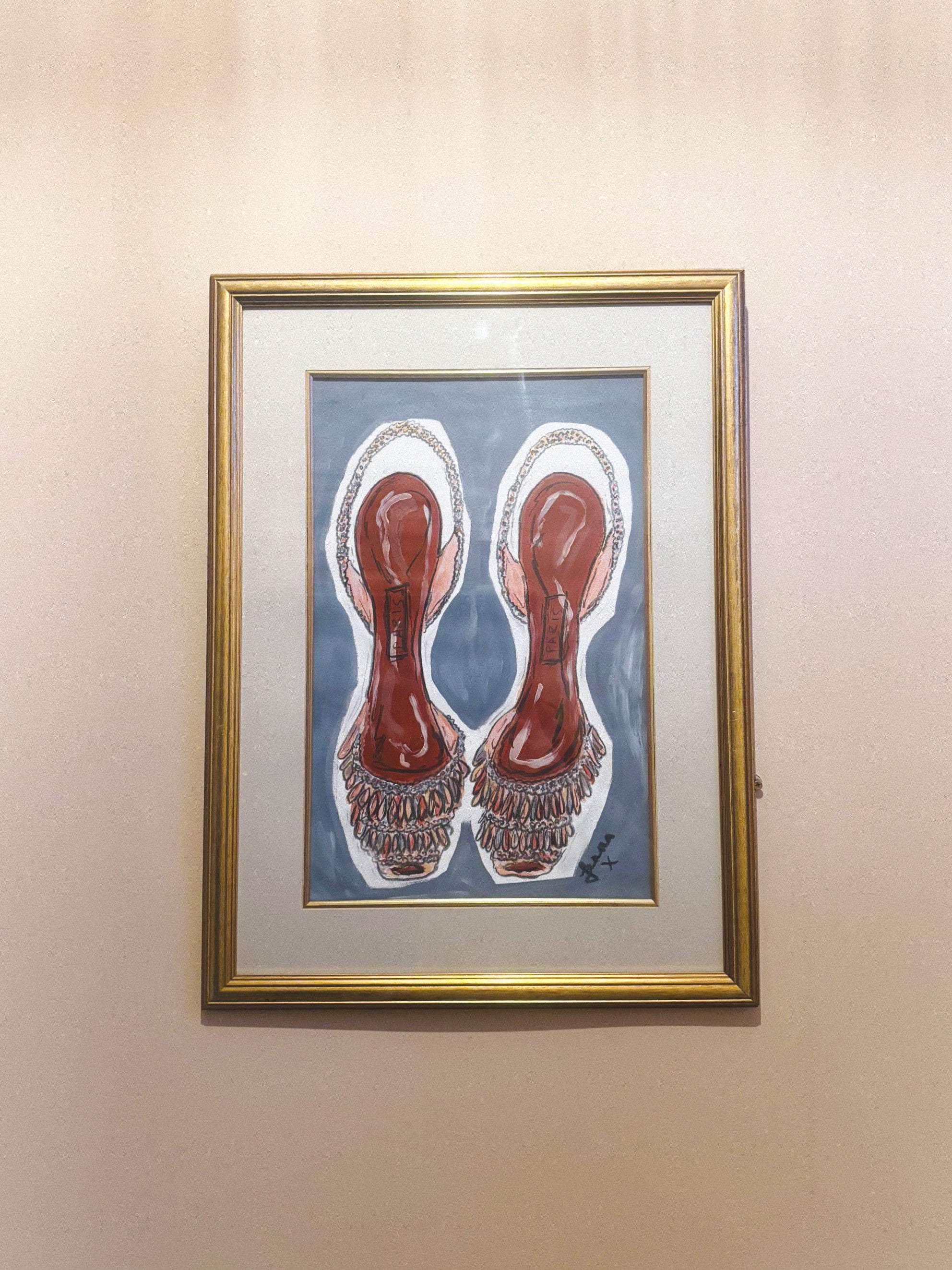 To Be A Showgirl Painting