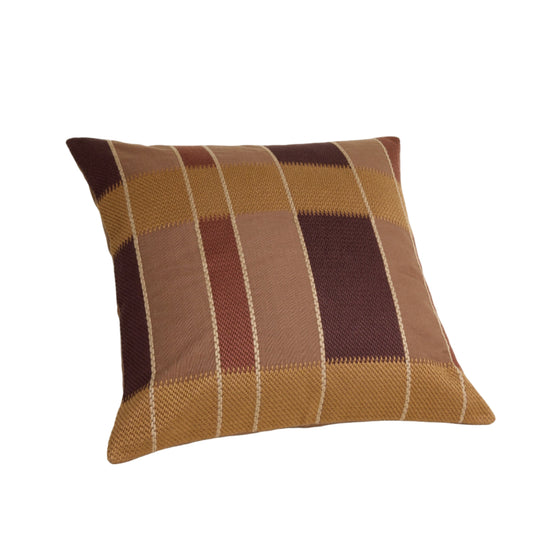 Jaal Cushion Cover - Brown