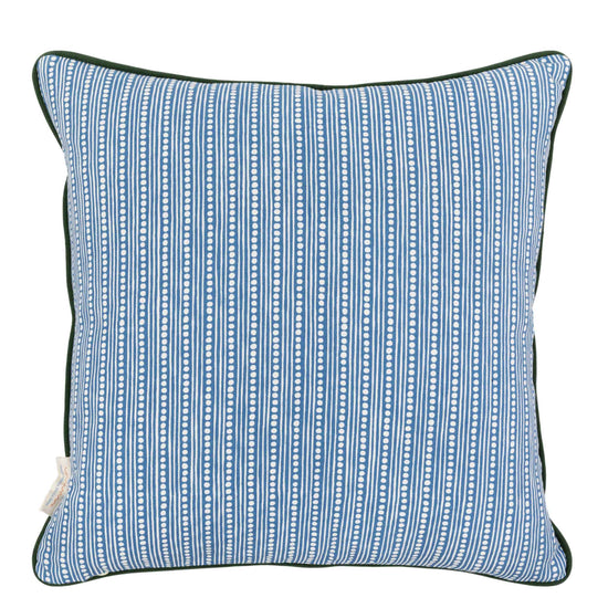 Raya Pink Green Square Cushion