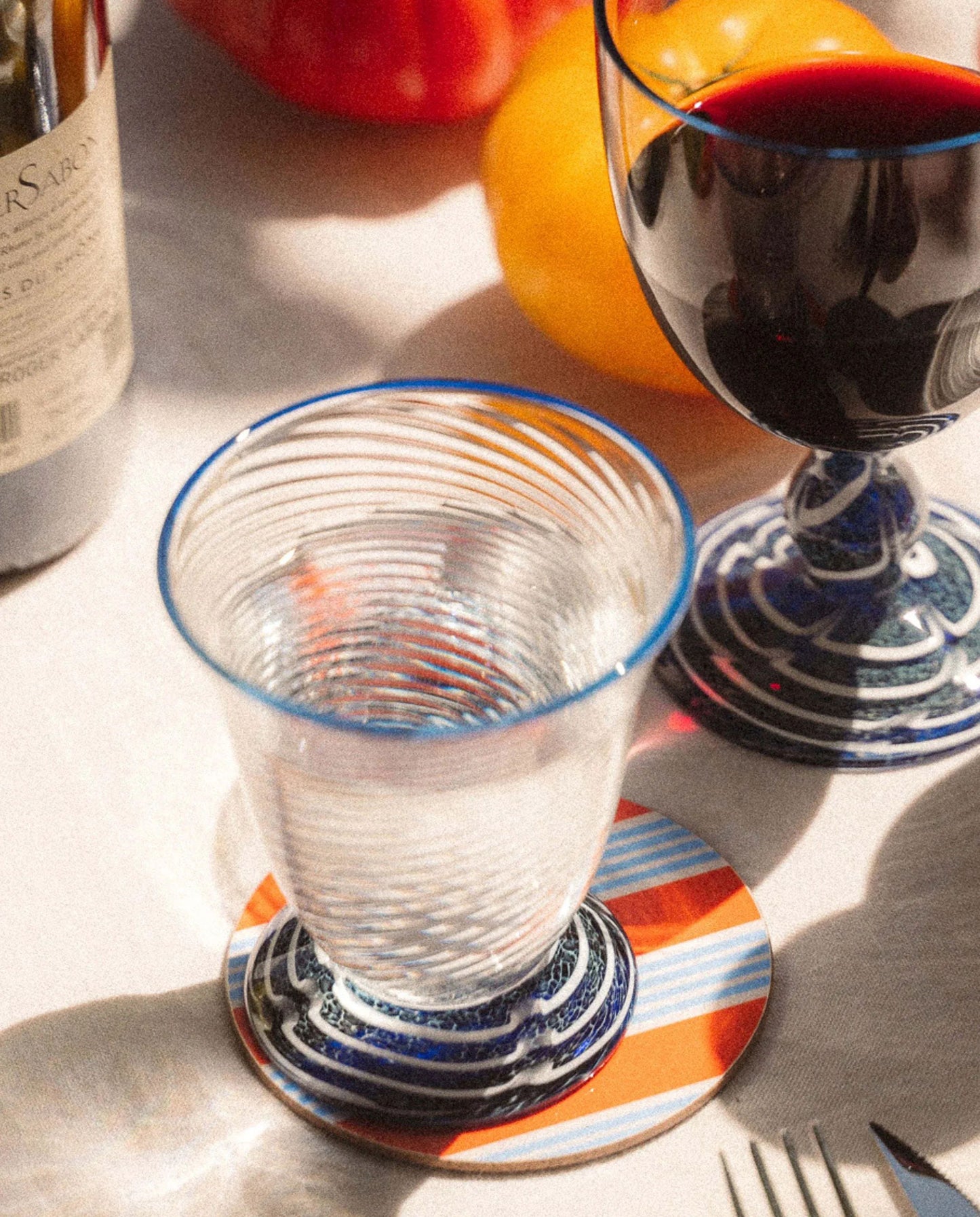 Amalfi Stripes Coaster