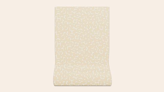 Raphia Wallpaper, Powder, Roll