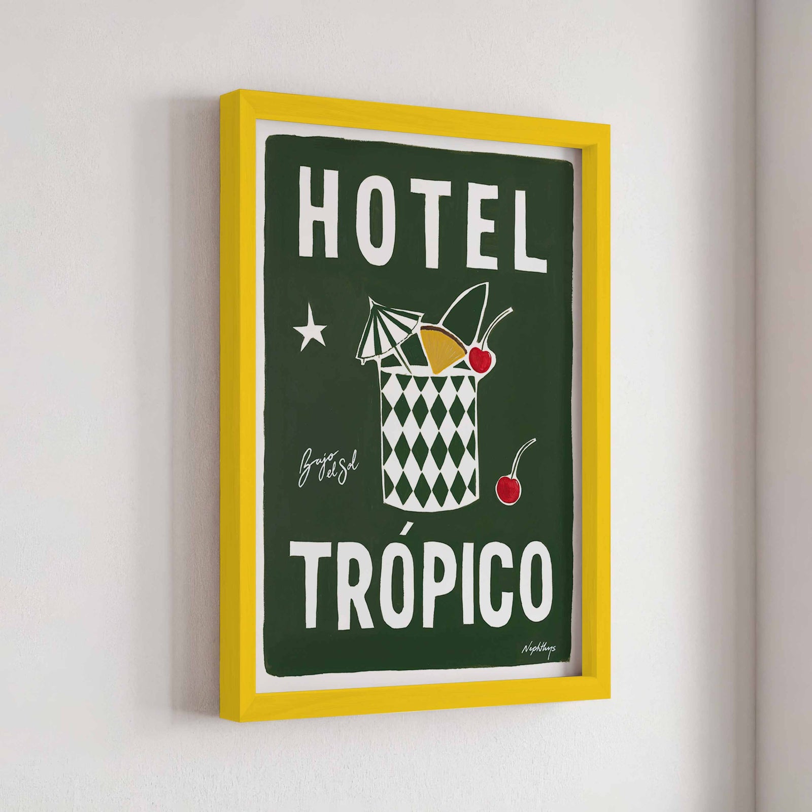 Hotel Tropico Print
