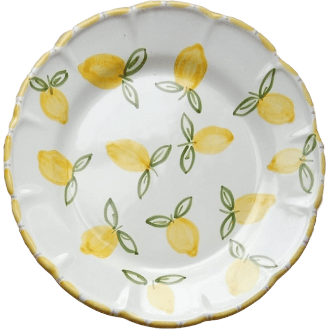 25 cm Lemons Plate – POPOLO x BONTON