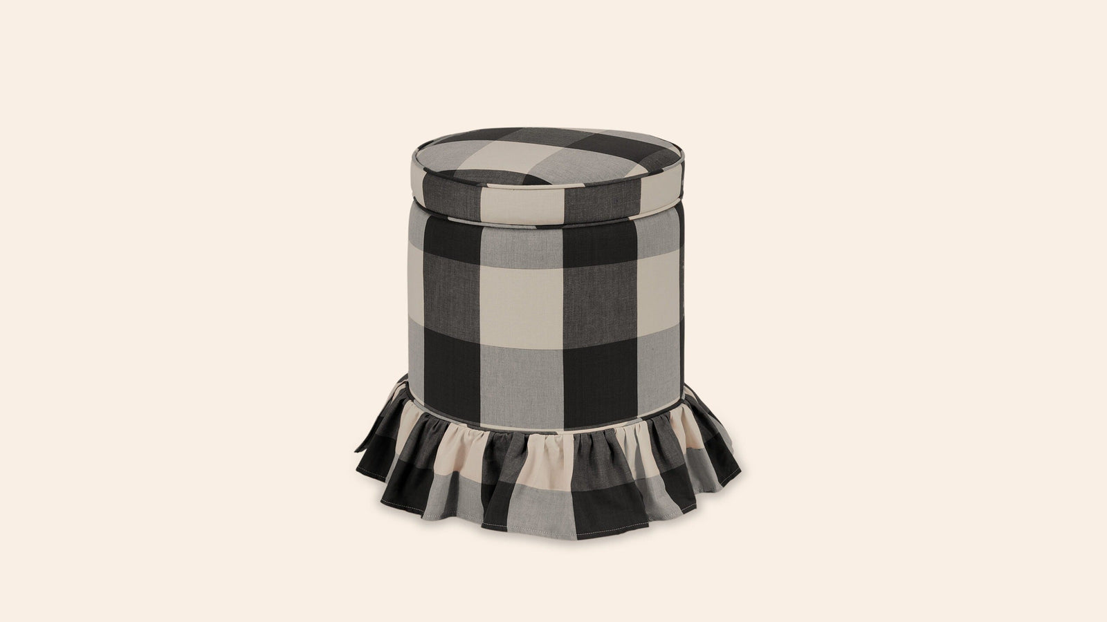 Aurora Footstool, Pepper