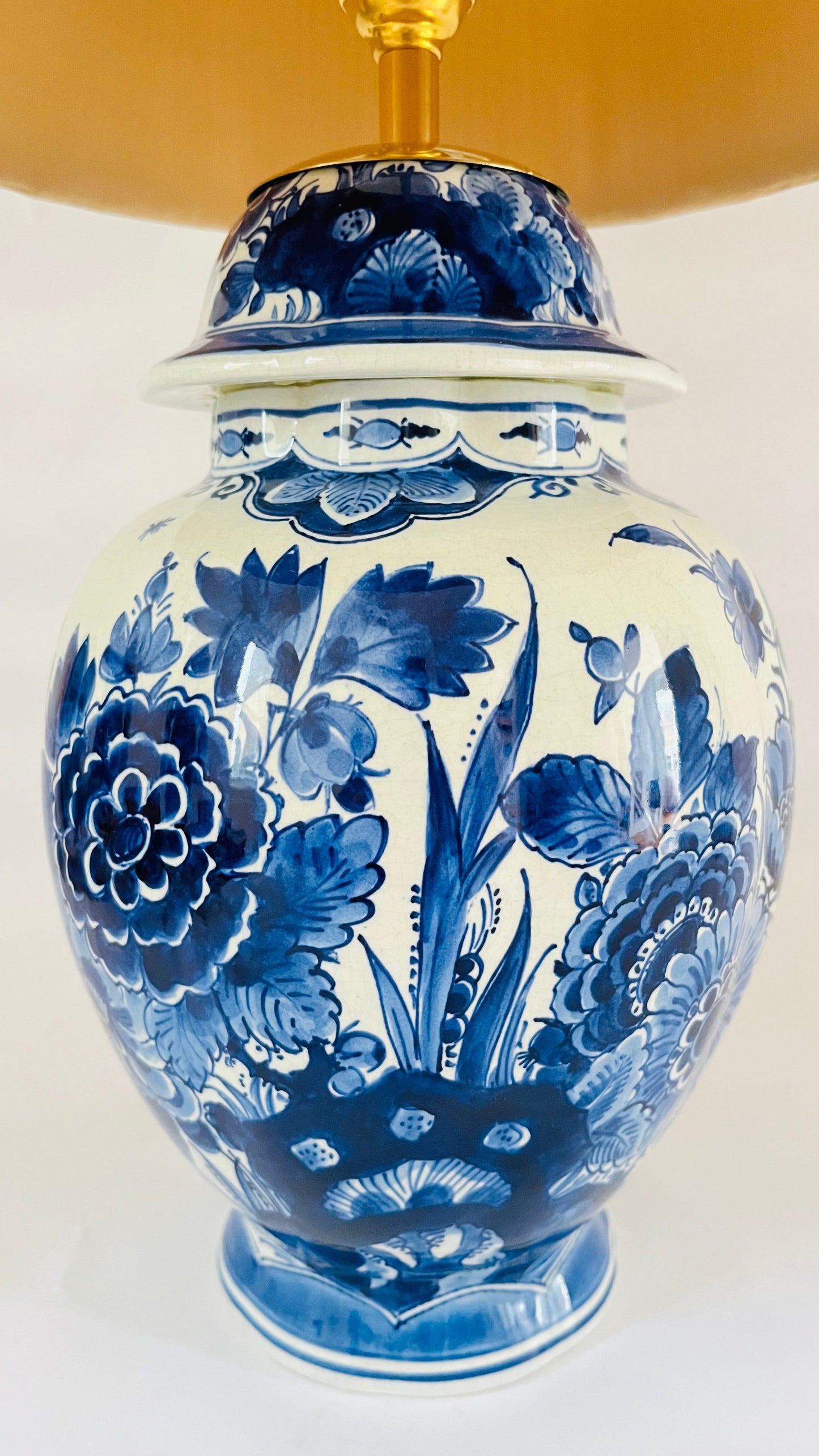 Antique Delft ‘De Porceleyne Fles’ Lamp