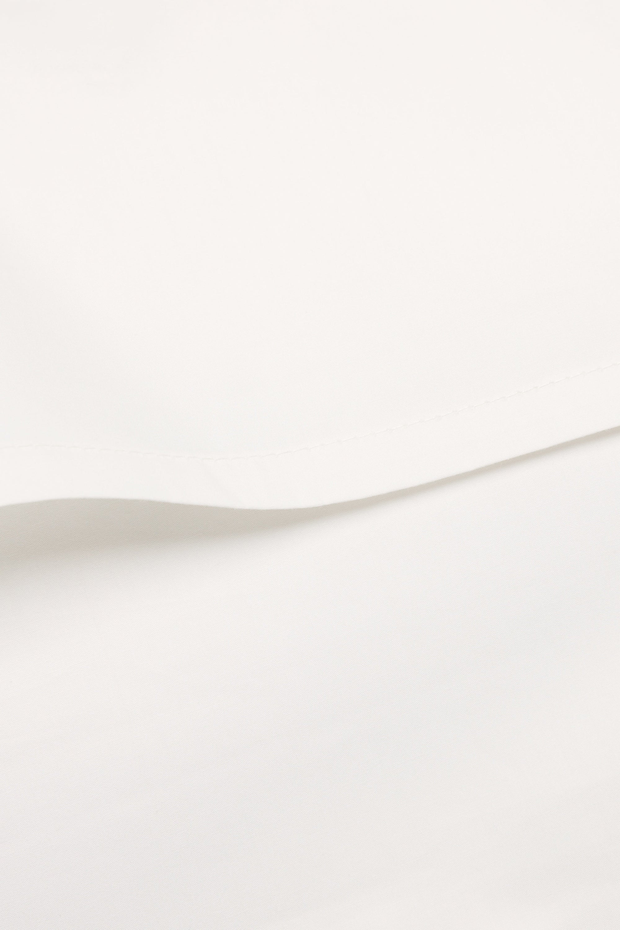 Percale Organic Cotton Pillowcases - Midwinter White