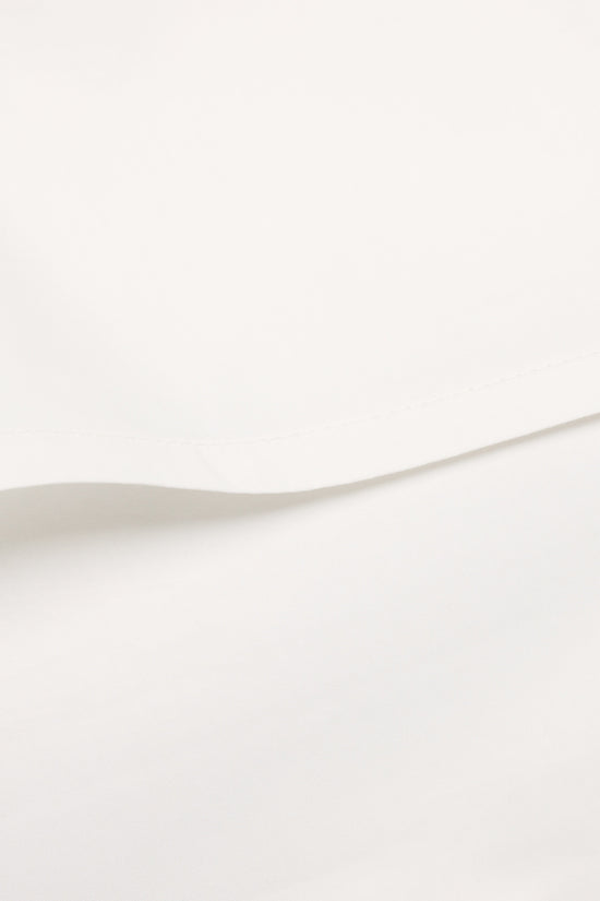 Percale Organic Cotton Pillowcases - Midwinter White