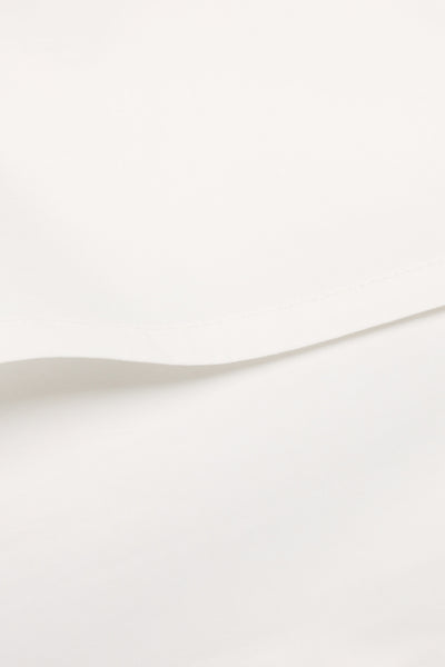 Percale Organic Cotton Pillowcases - Midwinter White