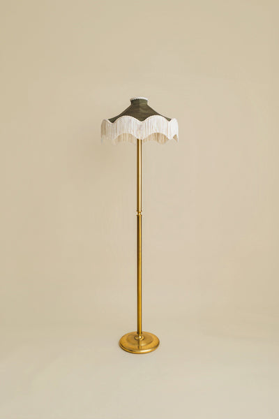 The Daisy Moiré Lampshade – Olive