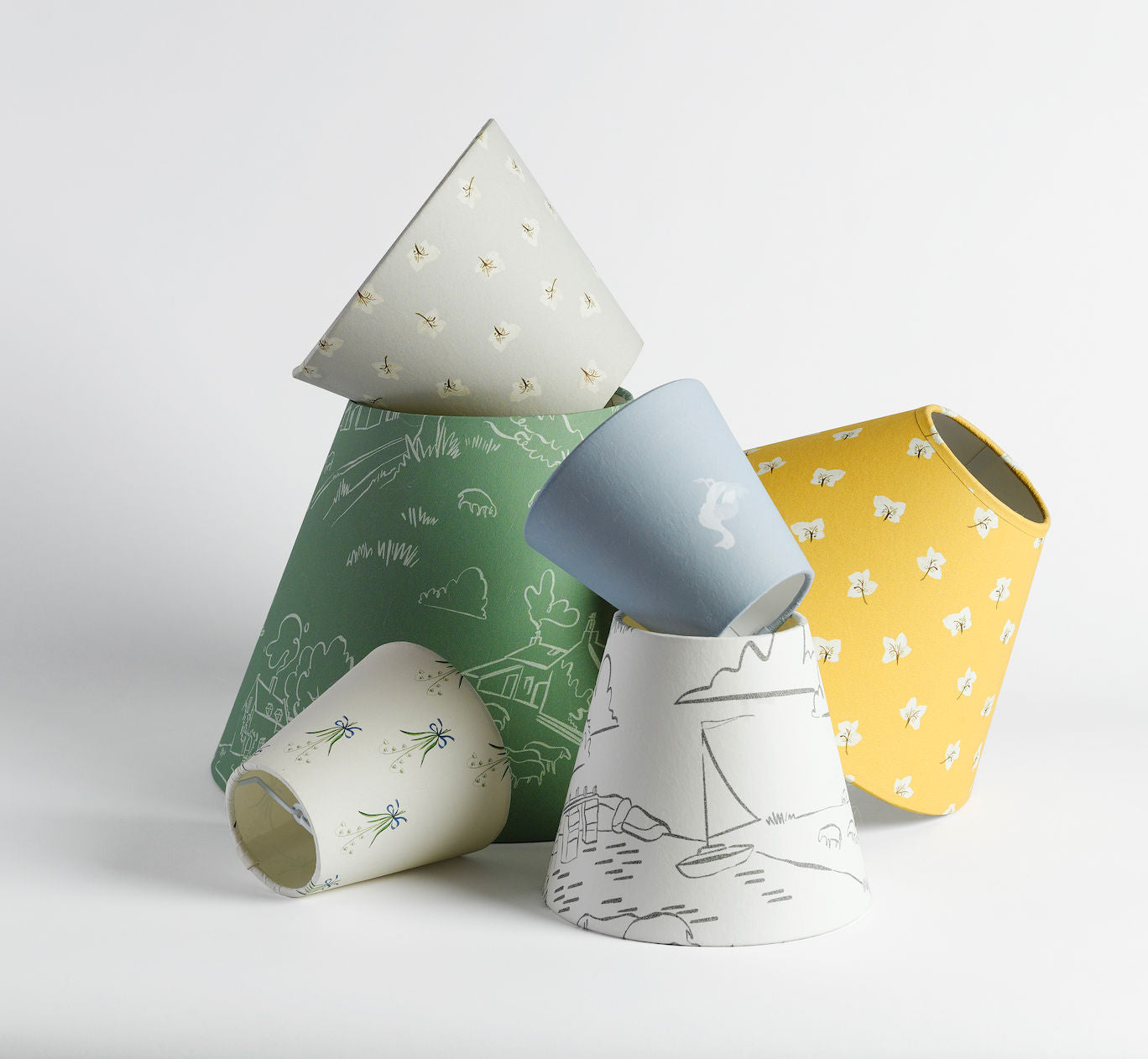 7” Empire Lampshade Helford – OVERCAST