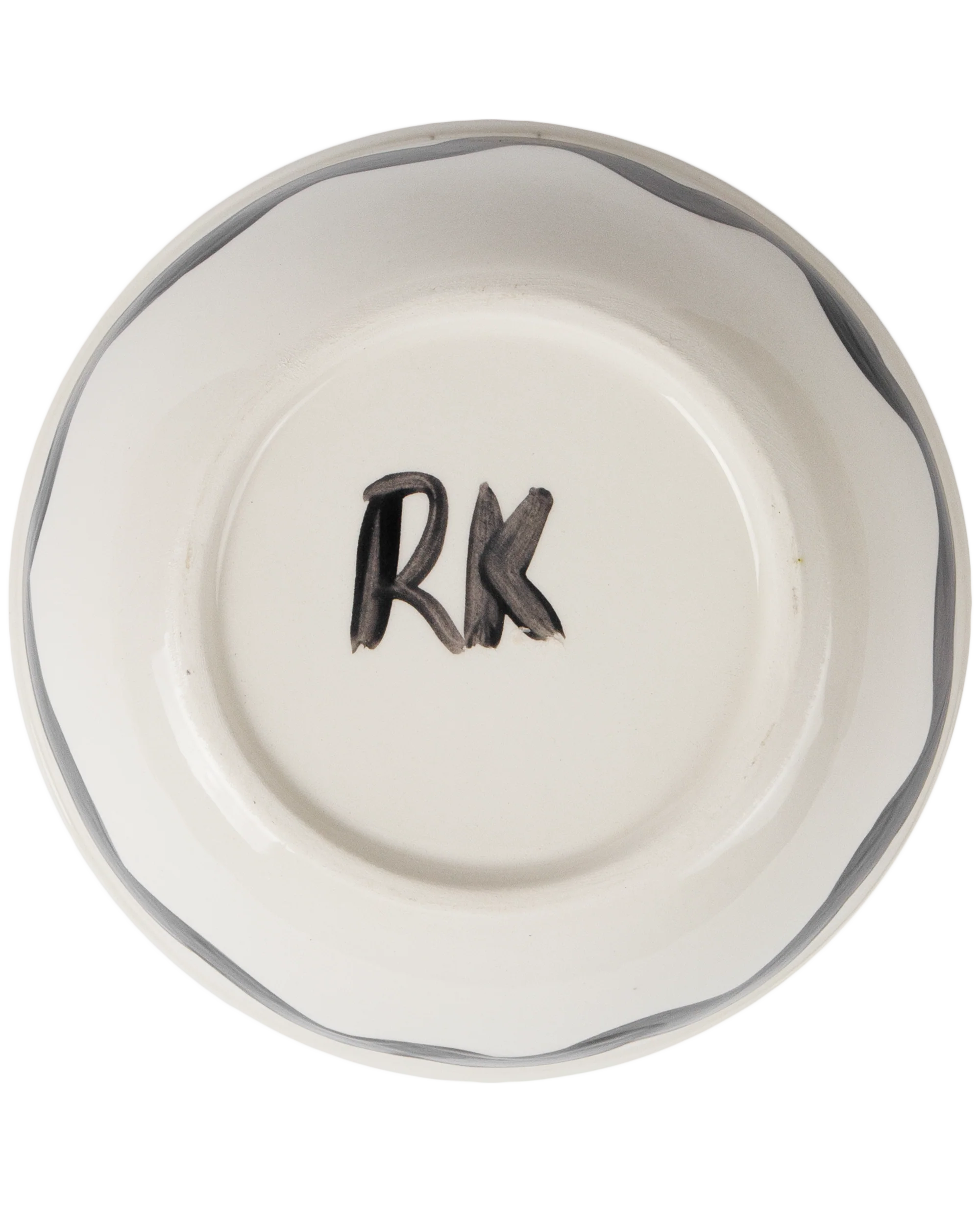 Anger Over' Poetry Hand Painted Bowl 5/12